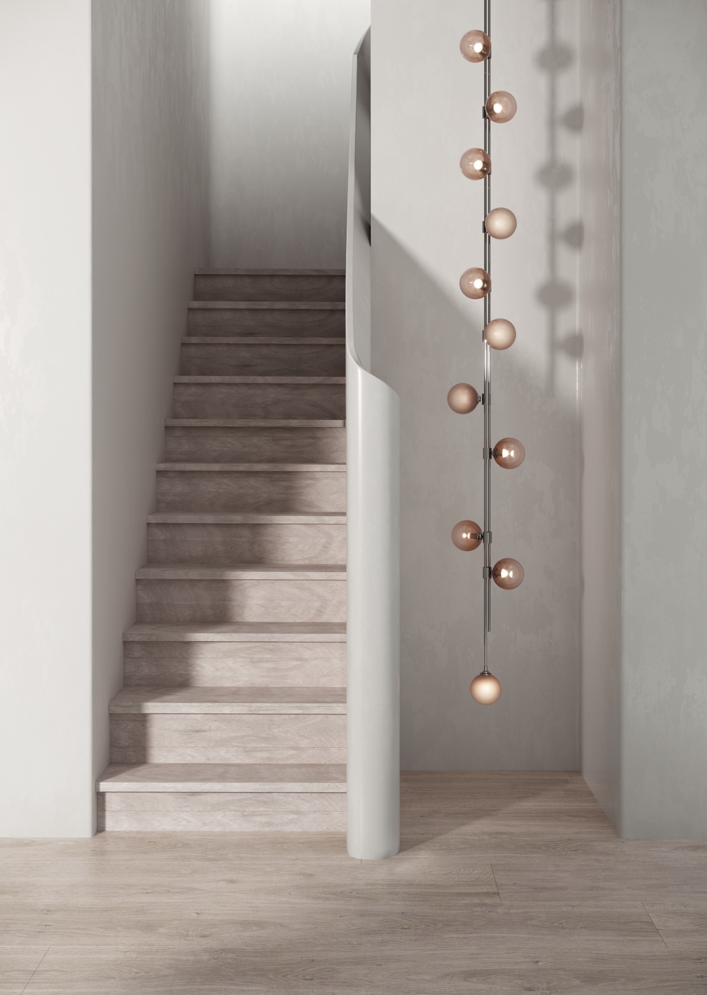 Staircase with Articolo lighting