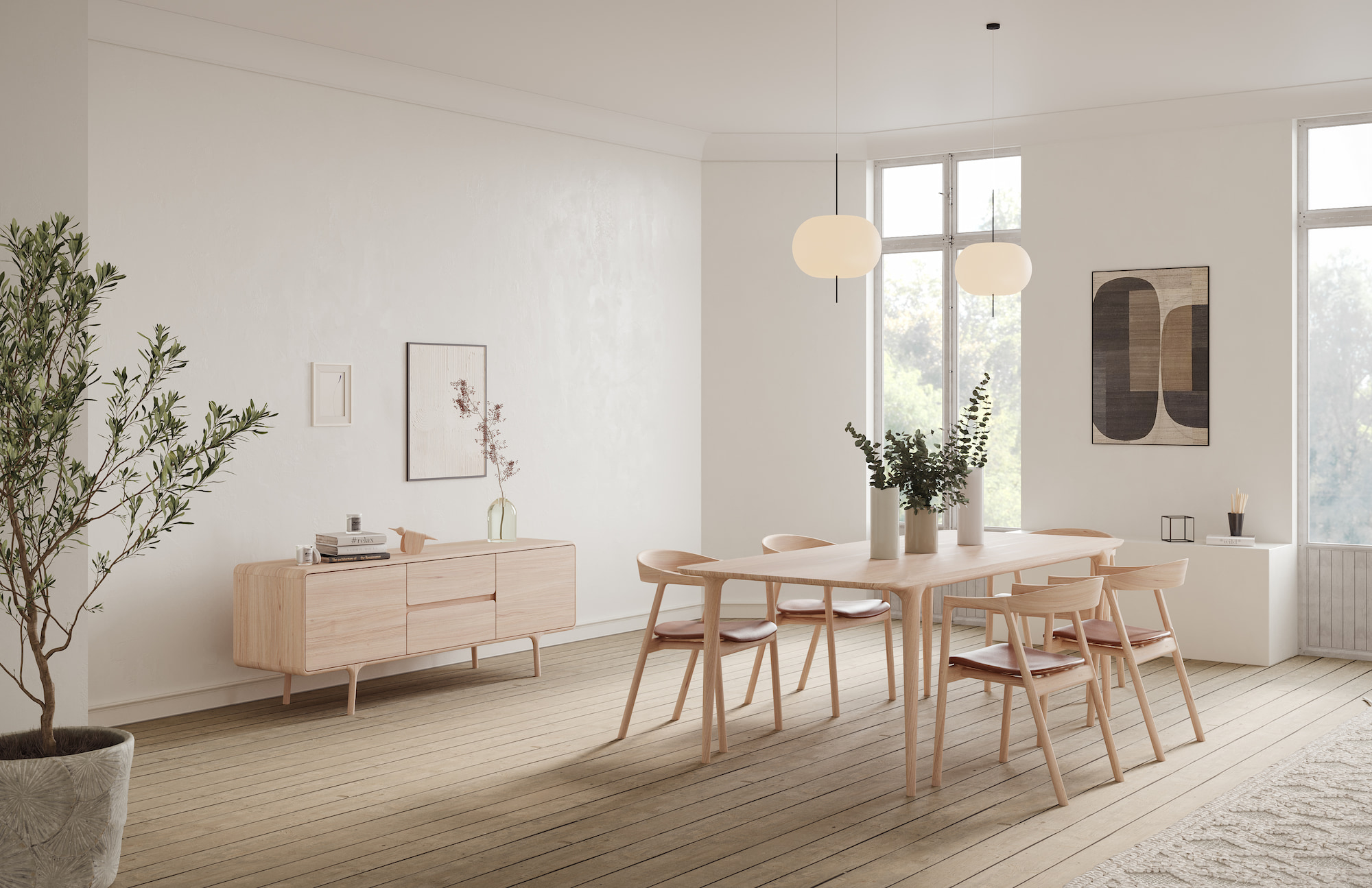 Scandinavian dining room